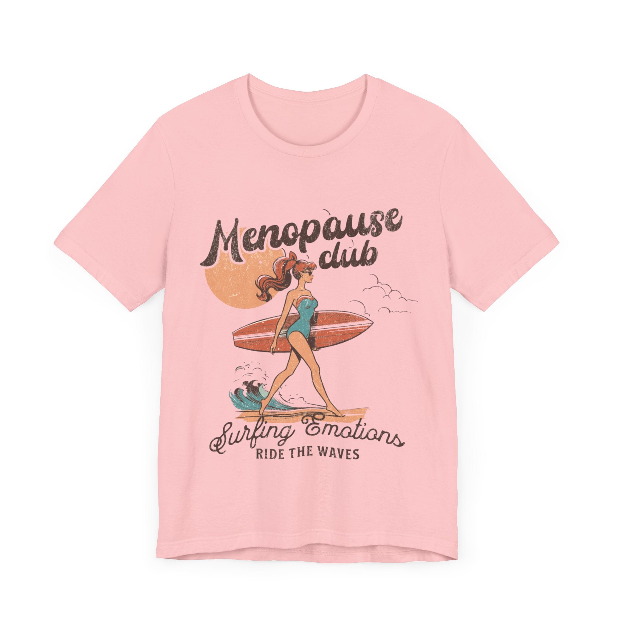 Menopause Club Surfing Emotions Premium T-Shirt