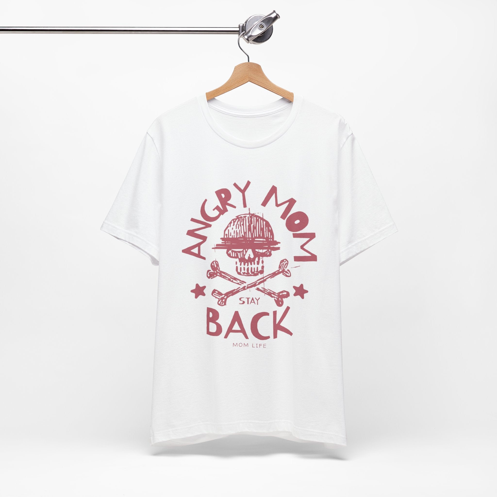 Angry Mom Stay Back Premium T-Shirt