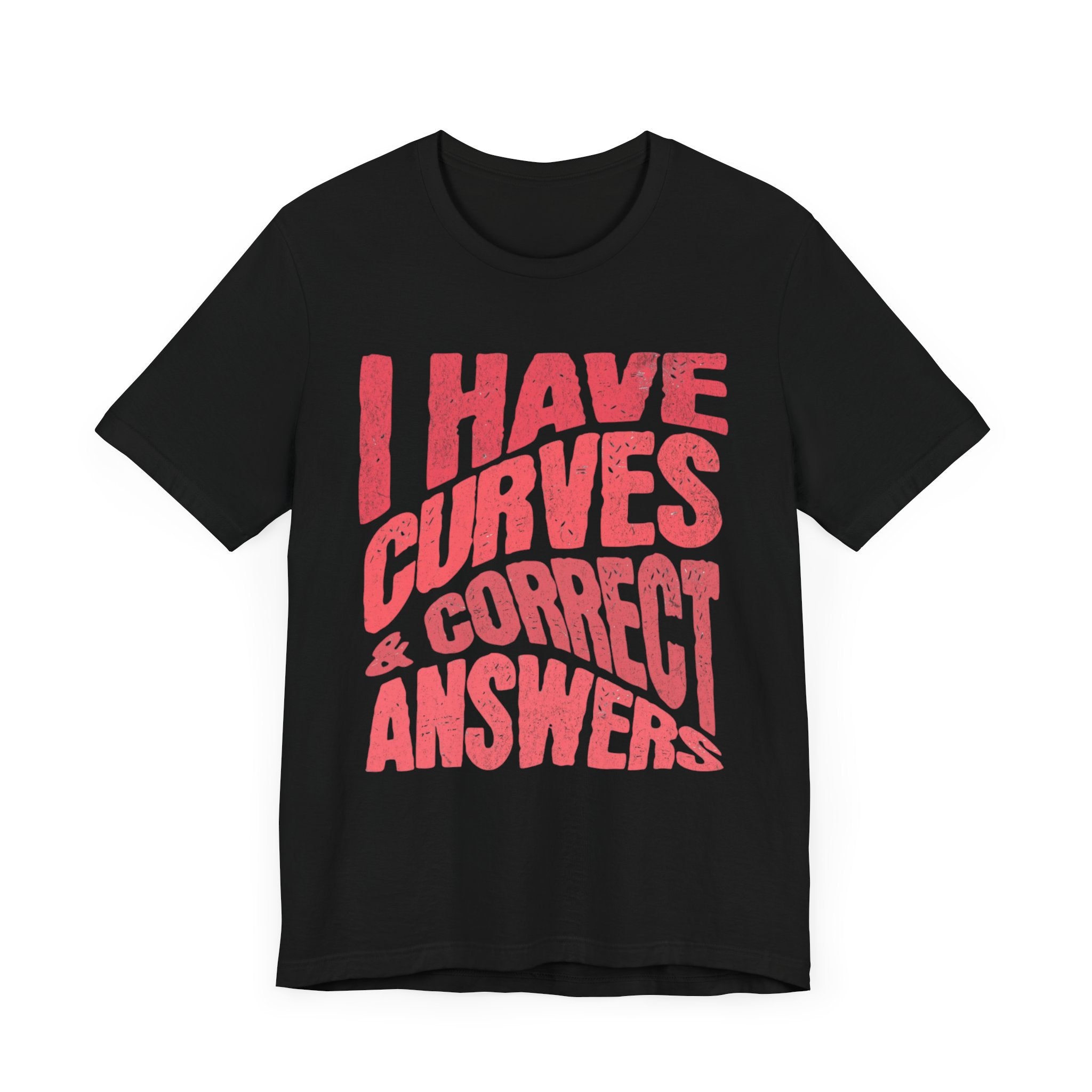 Curves & Correct Answers Premium T-Shirt