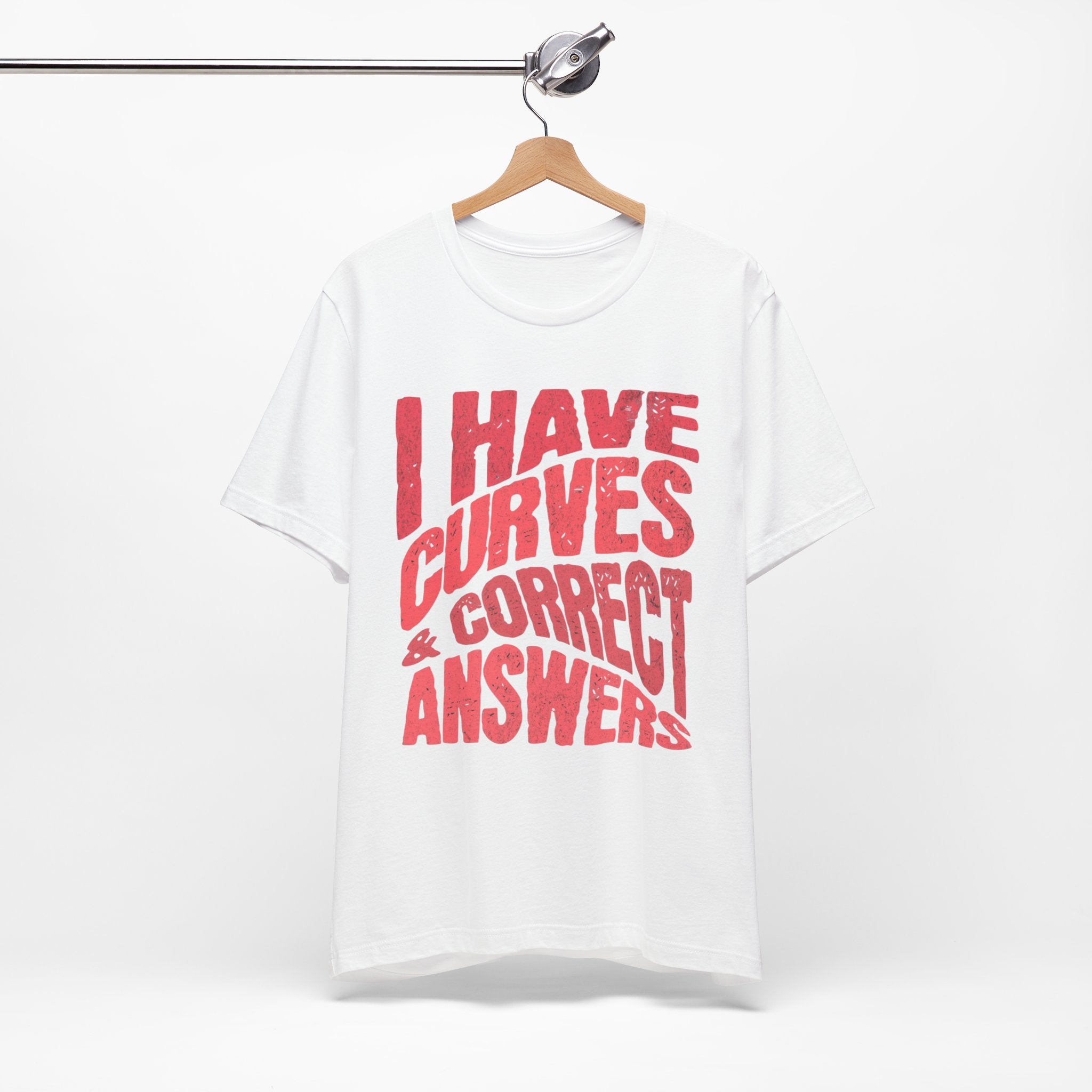 Curves & Correct Answers Premium T-Shirt