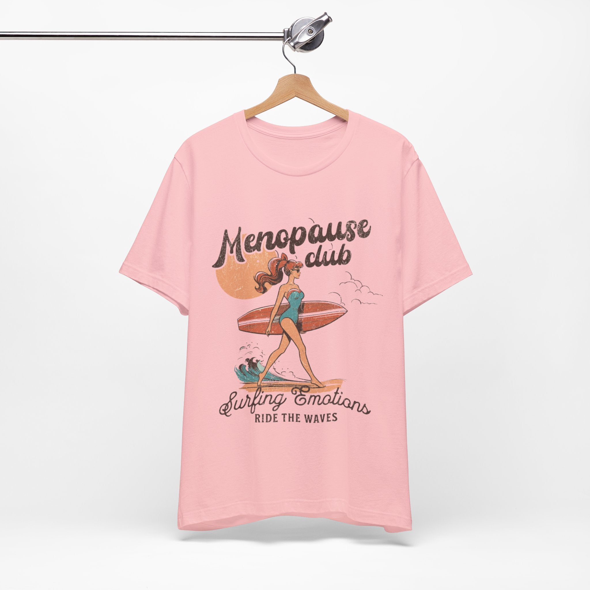 Menopause Club Surfing Emotions Premium T-Shirt