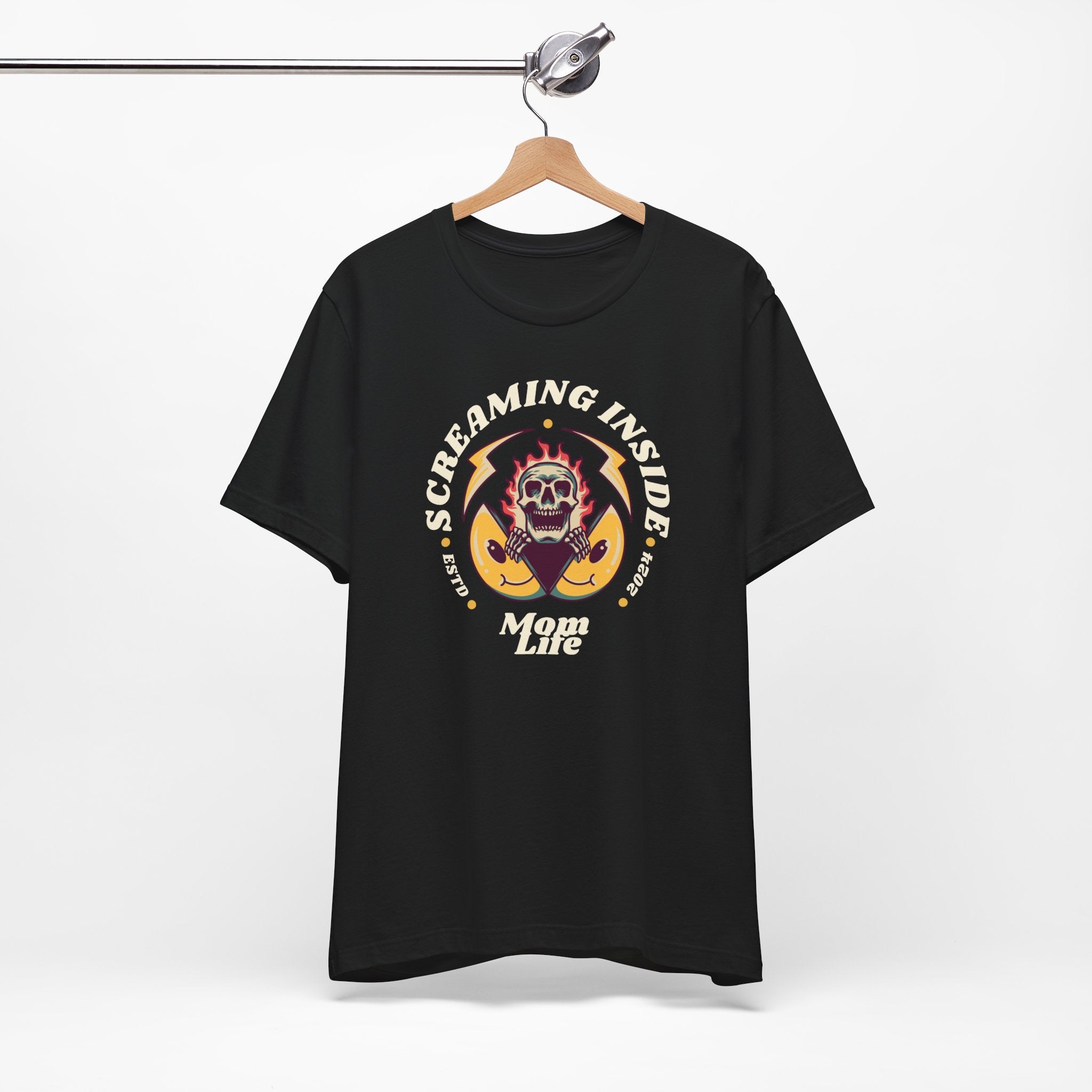 Screaming Inside Mom Life Premium T-Shirt