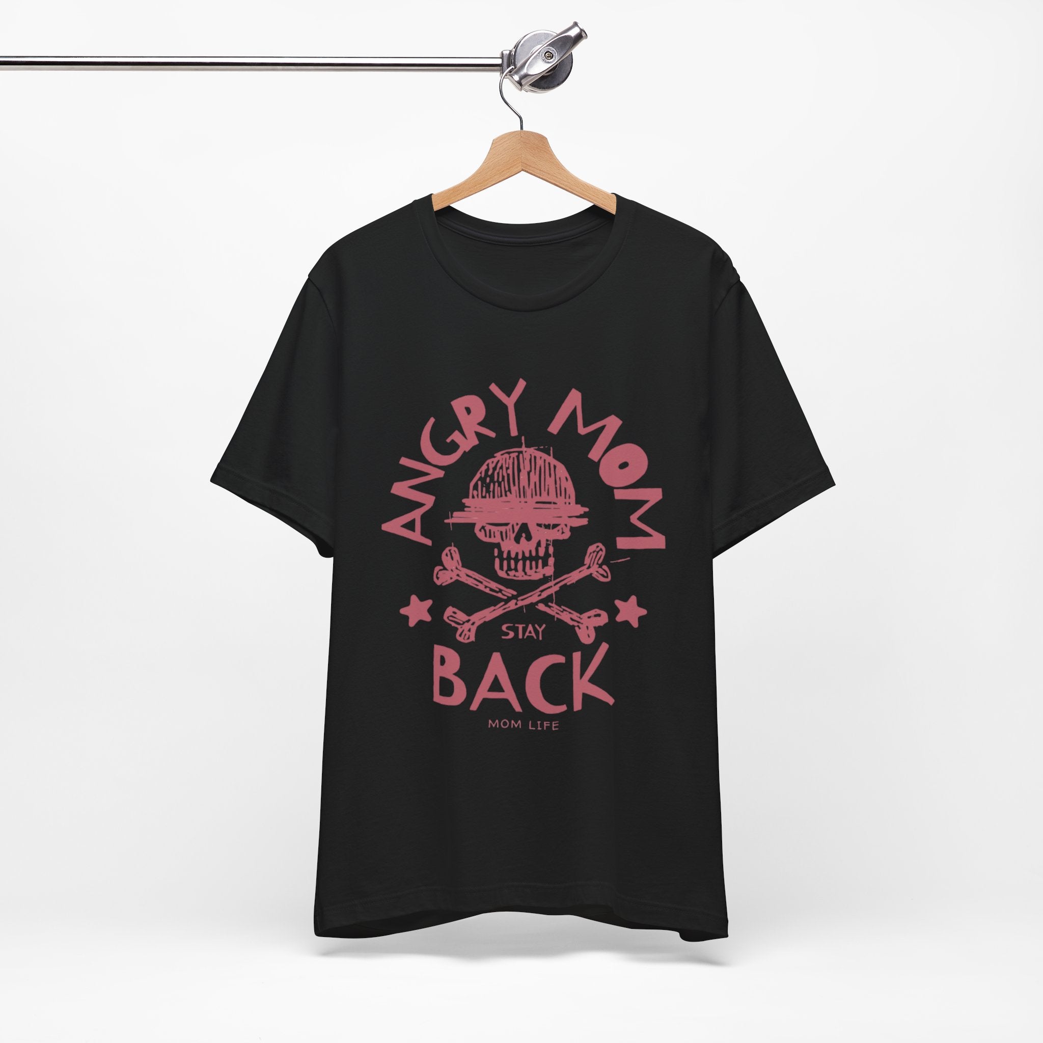Angry Mom Stay Back Premium T-Shirt