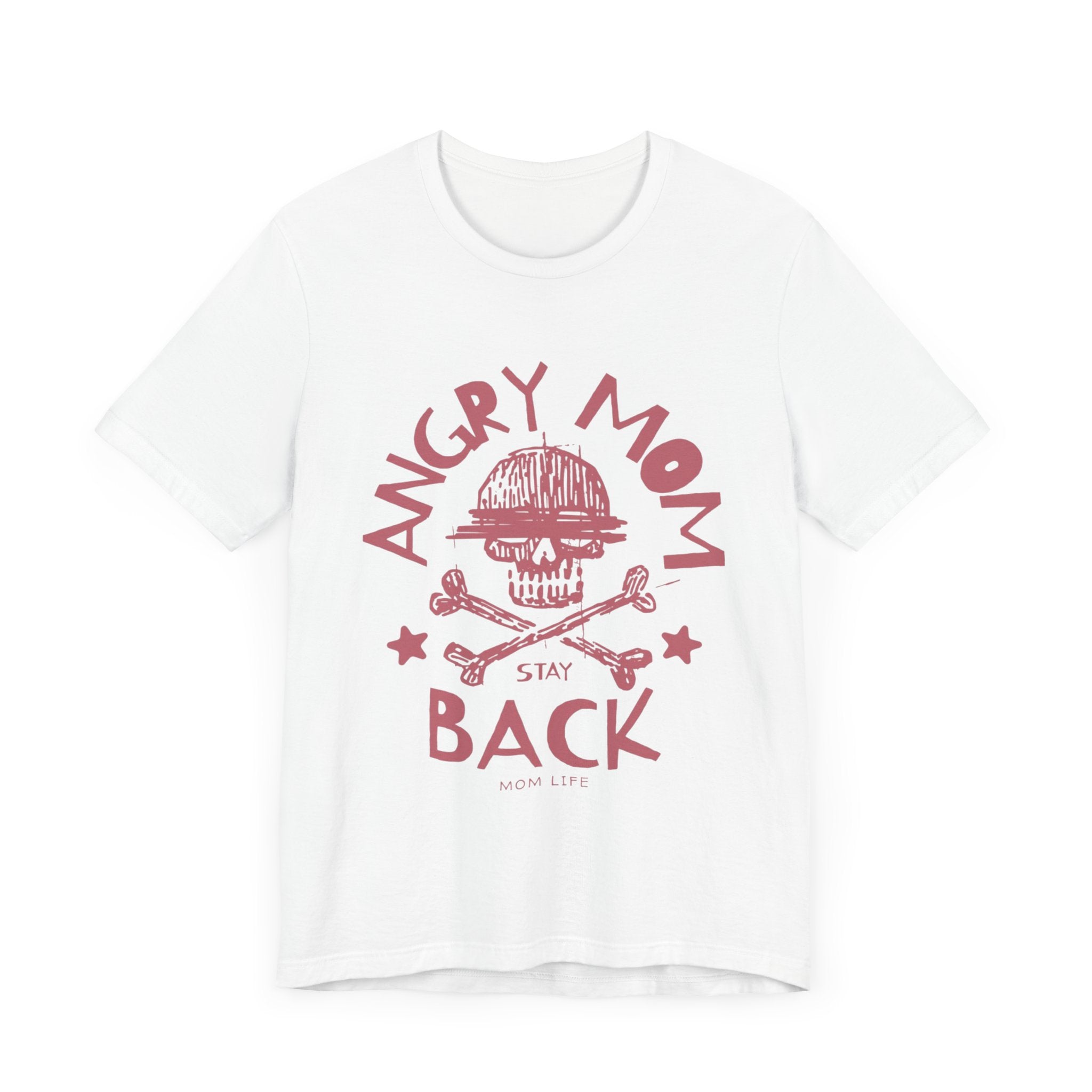 Angry Mom Stay Back Premium T-Shirt