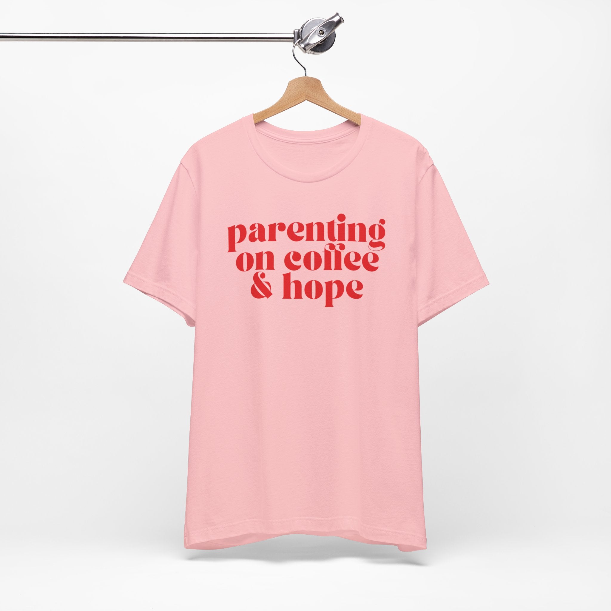 Parenting On Coffee & Hope Premium T-Shirt