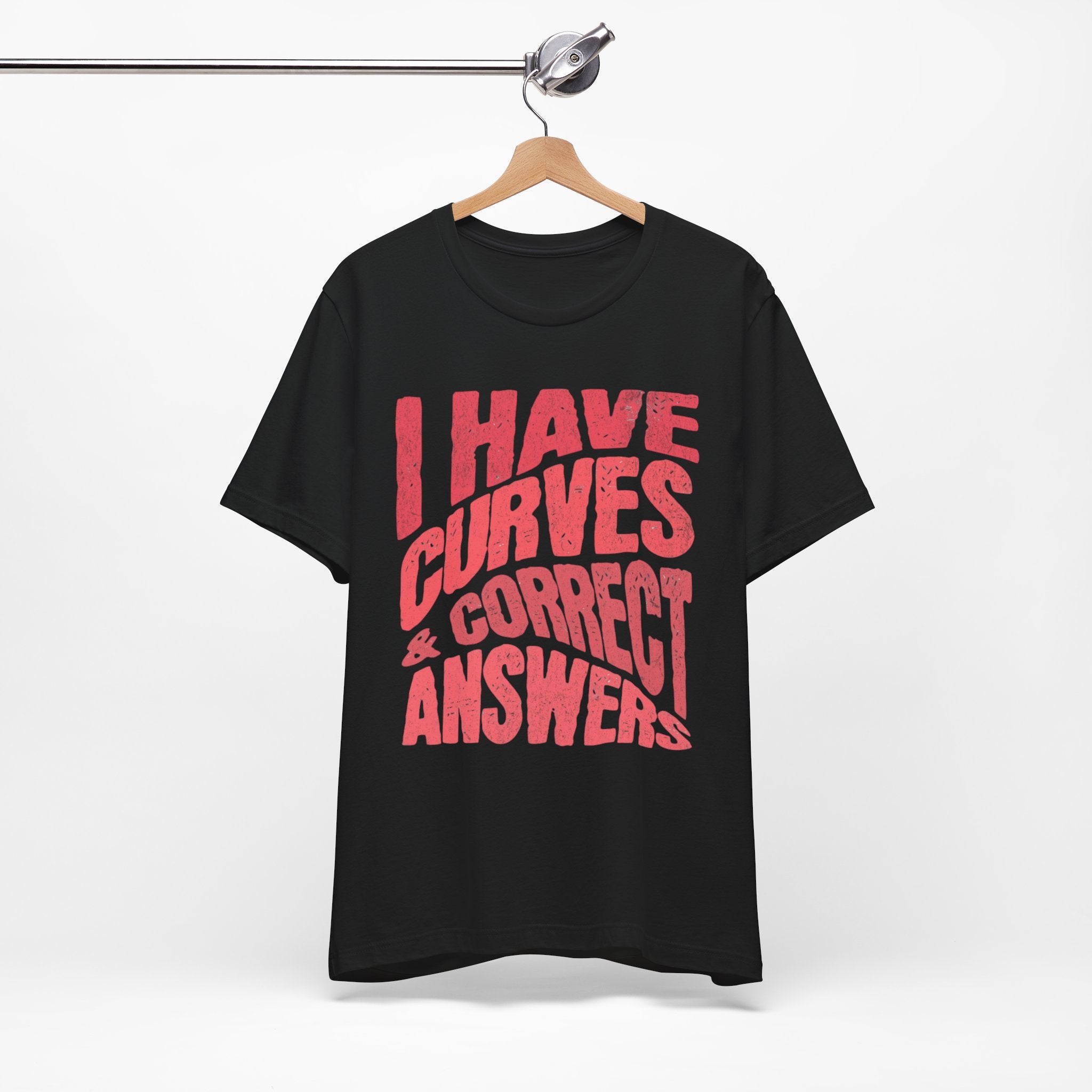 Curves & Correct Answers Premium T-Shirt