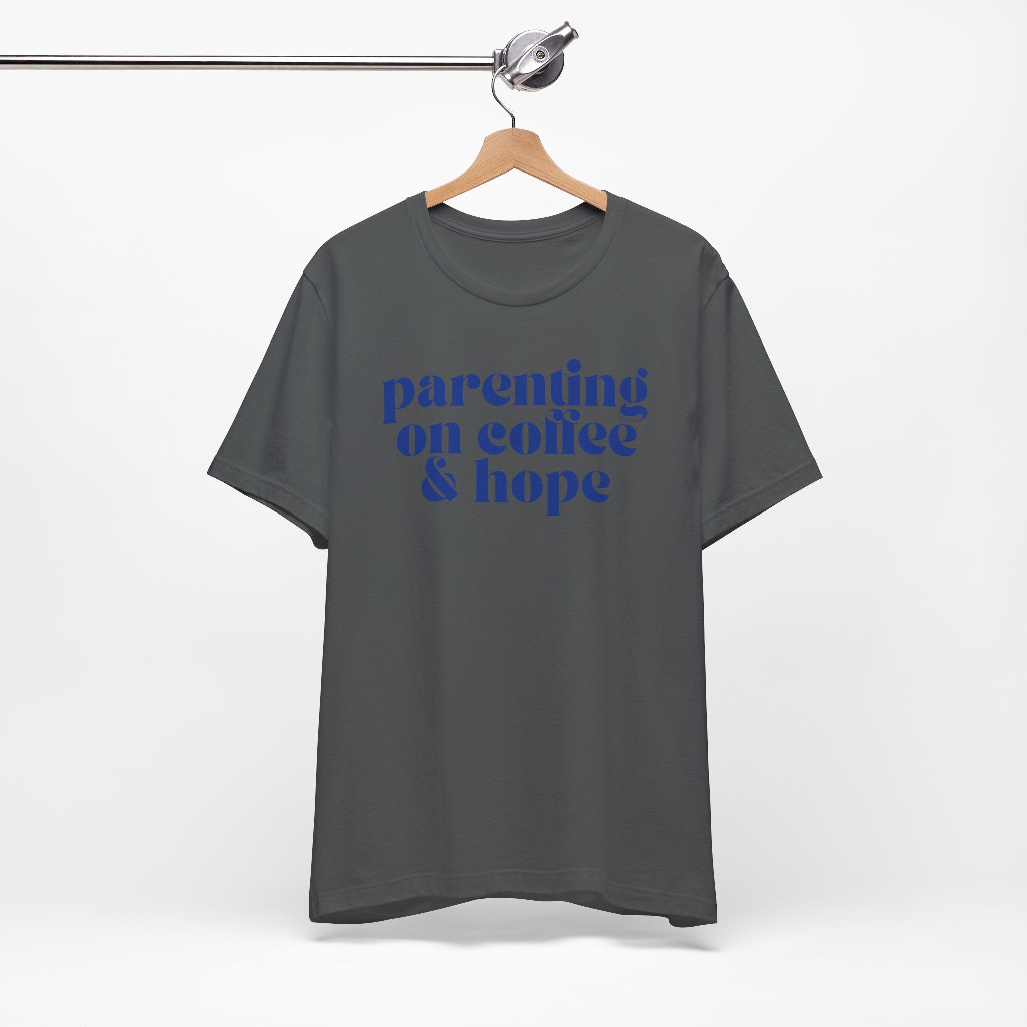 Parenting On Coffee & Hope Premium T-Shirt