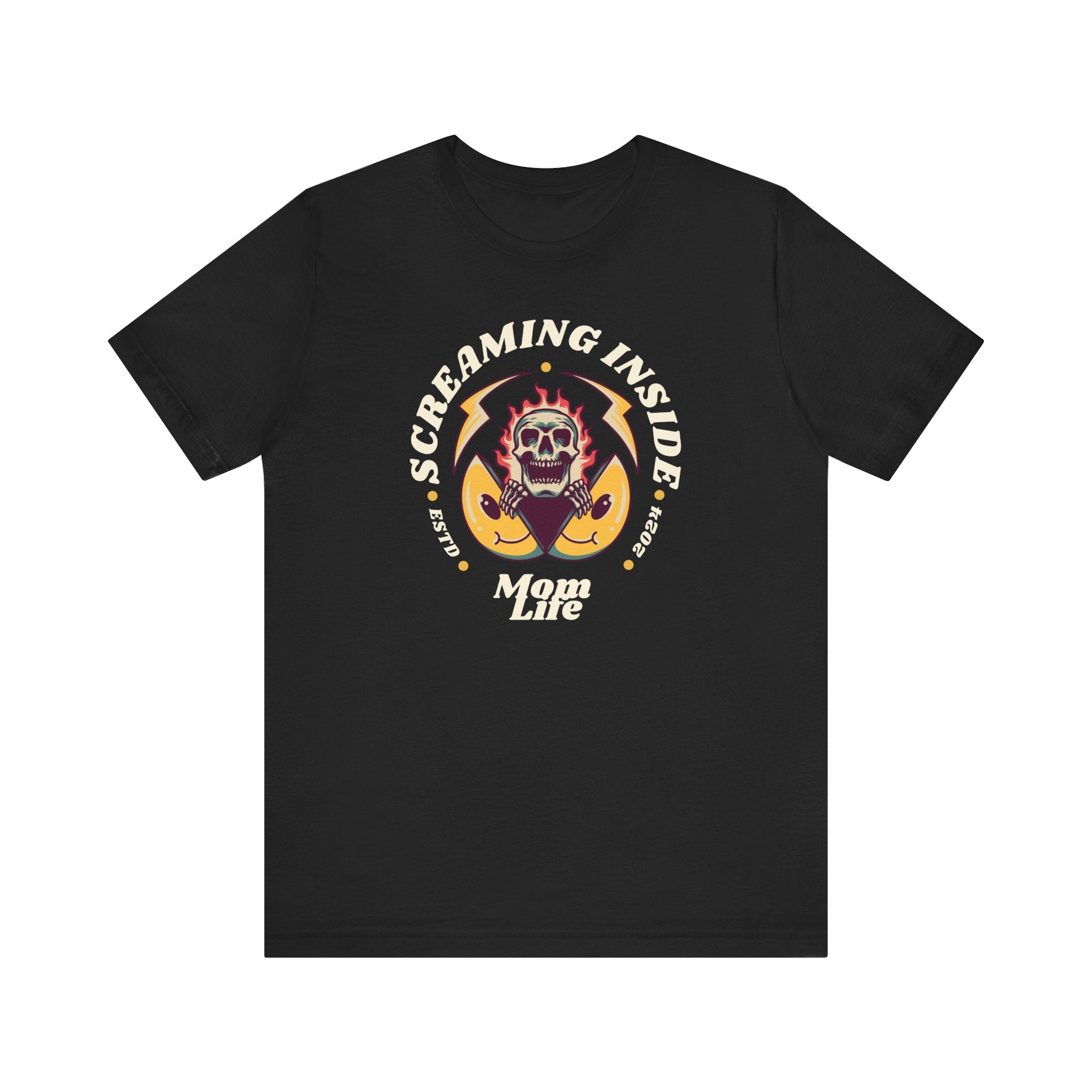 Screaming Inside Mom Life Premium T-Shirt