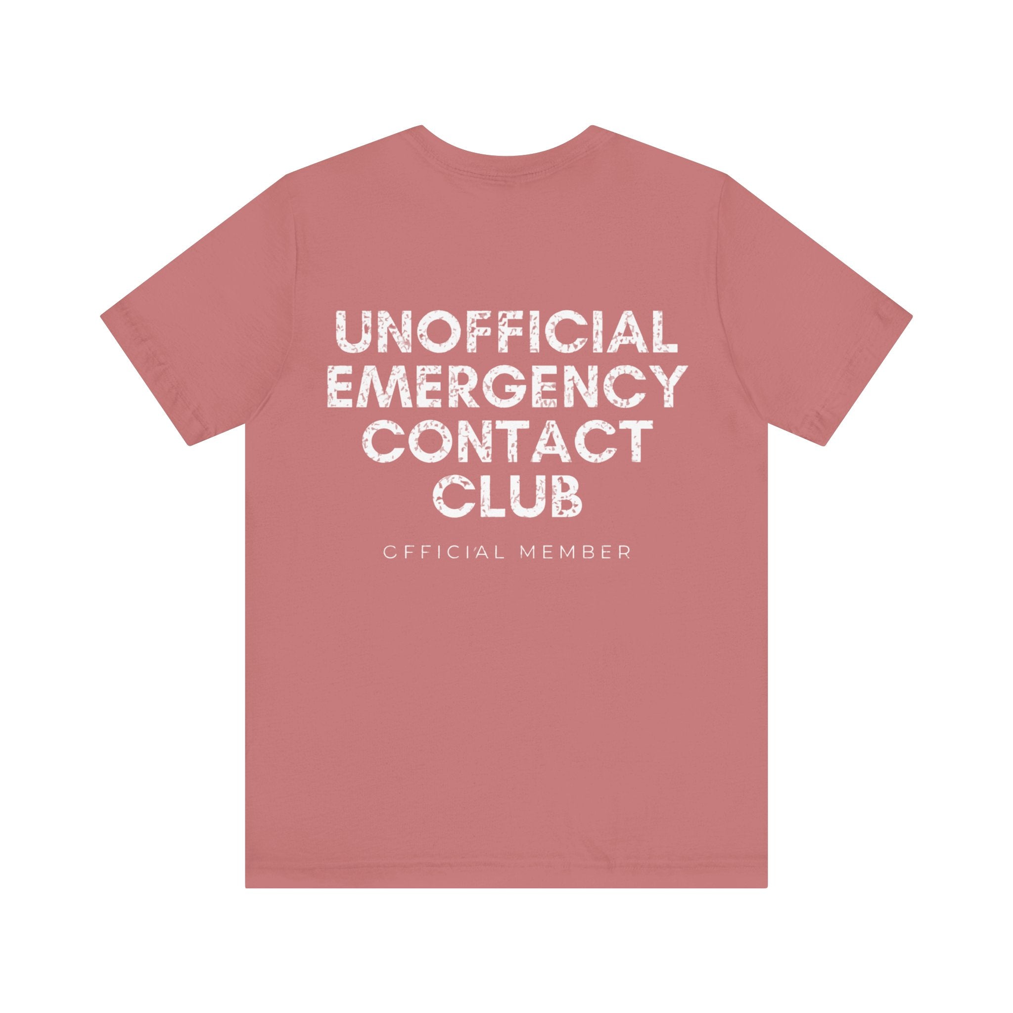 Unofficial Emergency Contact Club Premium T-Shirt