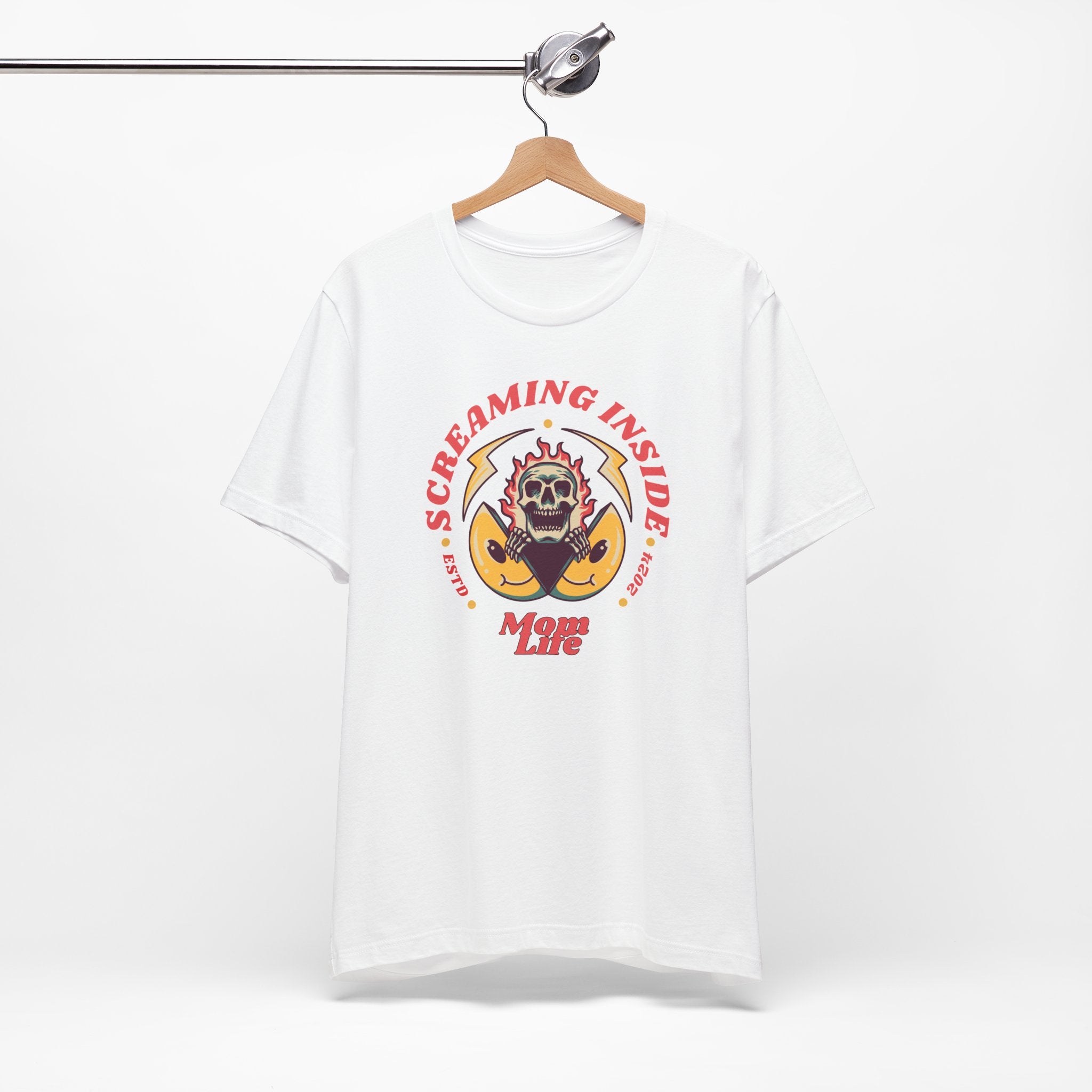 Screaming Inside Mom Life Premium T-Shirt