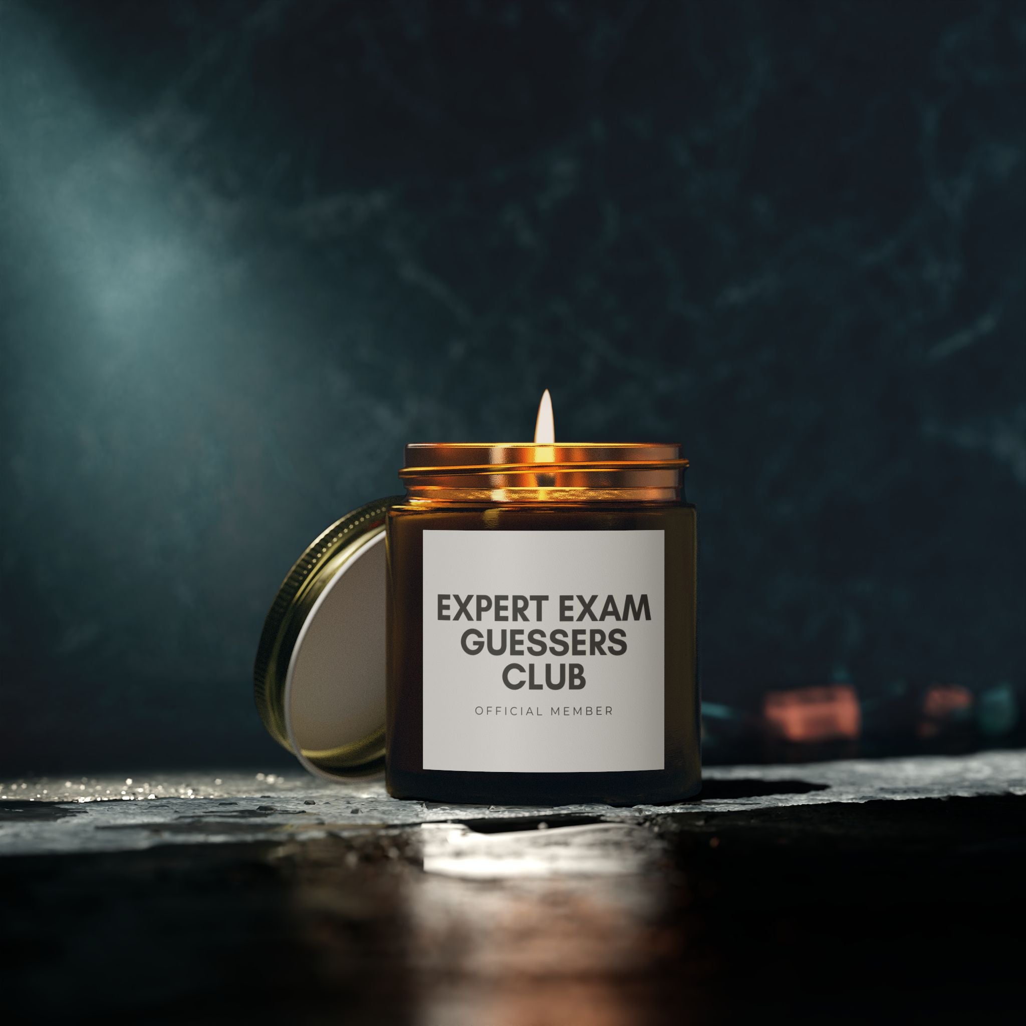 Expert Exam Guessers Club Scented Candle