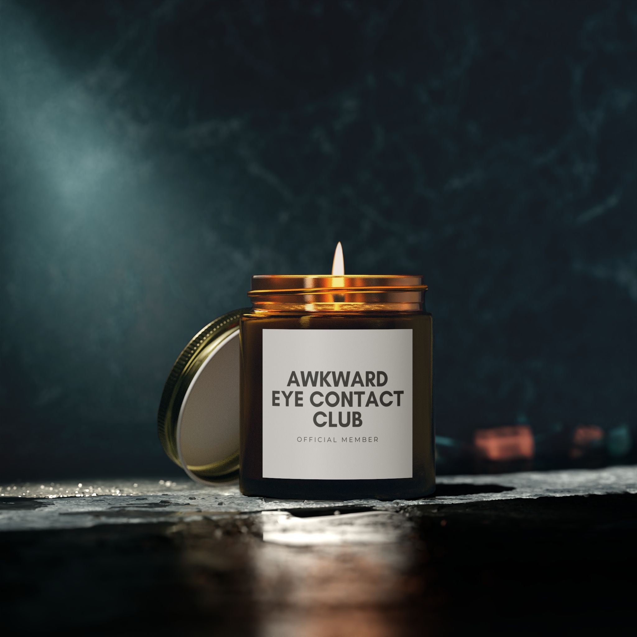 Awkward Eye Contact Club Scented Candle