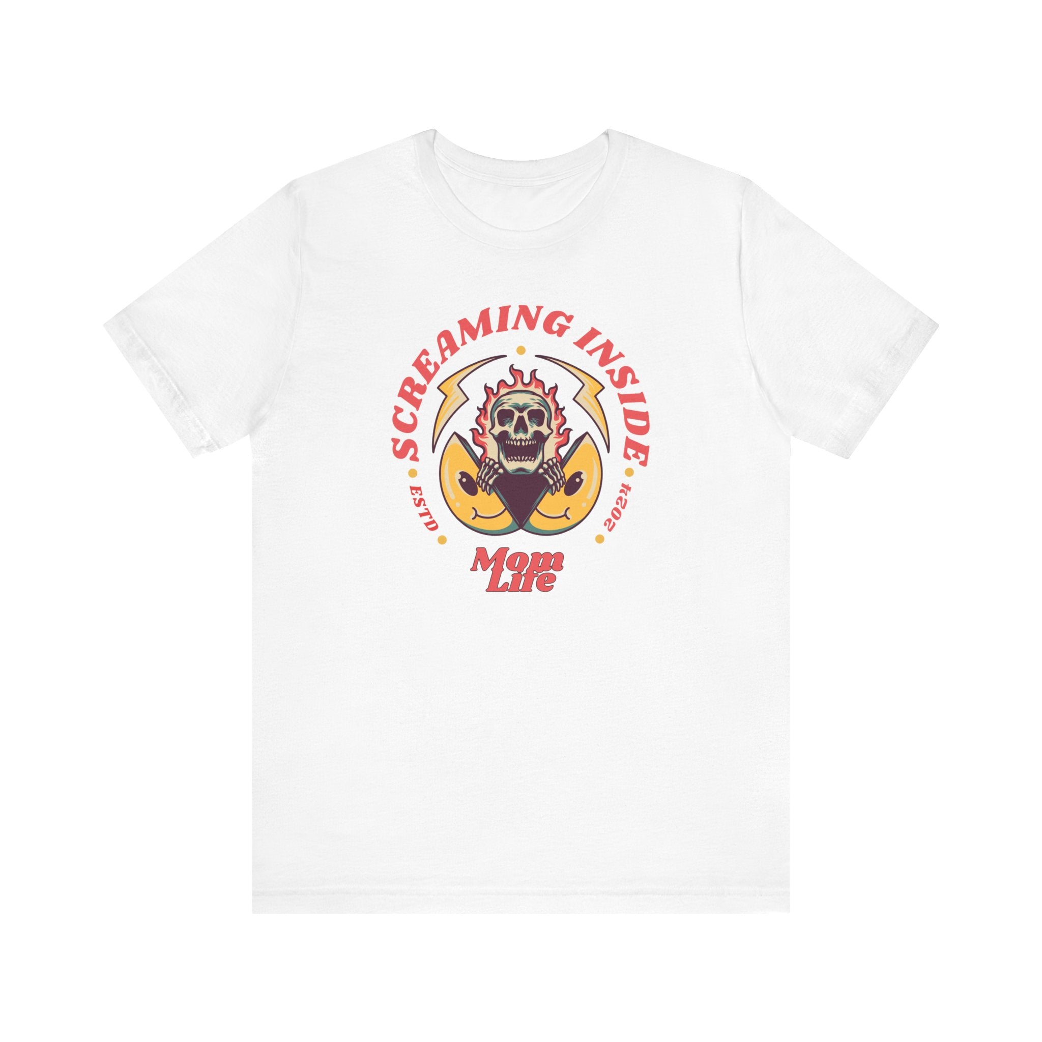 Screaming Inside Mom Life Premium T-Shirt